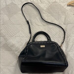 Black Studded Handbag #katespade